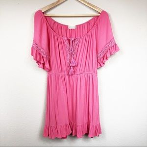 5 for $25! Altar’d State Dress Short Sleeve Pink
